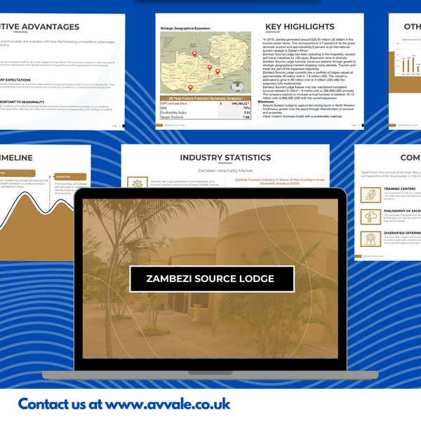 Case Study - Transforming Zambia's Hospitality Landscape || Avvale's Partnership with Zambezi Source Lodge