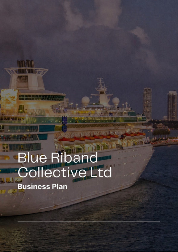 Blue Riband Collective Ltd Business Plan - Case Study