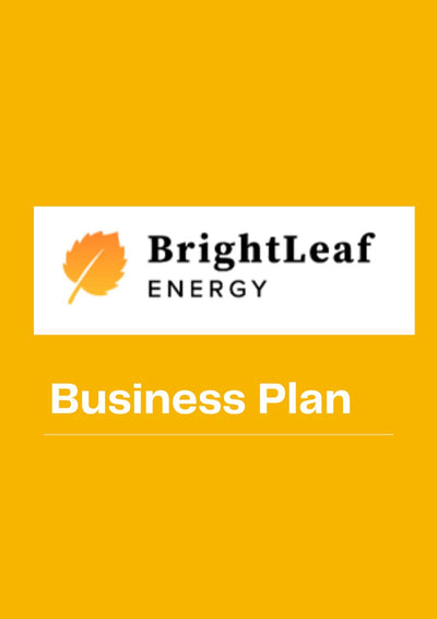 BrightLeaf Business Plan - Case Study