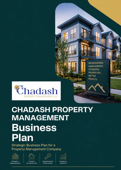 Chadash Property Management Business Plan - Case Study