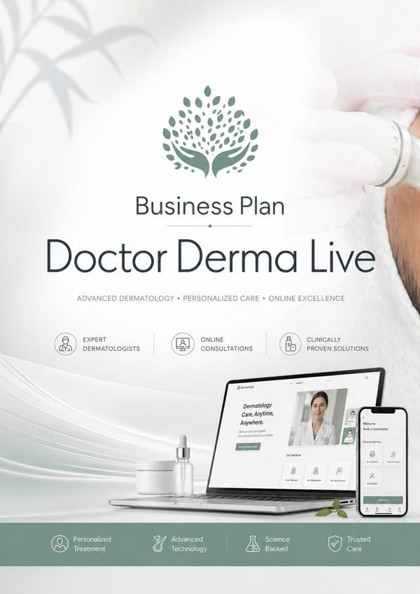 Doctor Derma Live Business Plan - Case Study