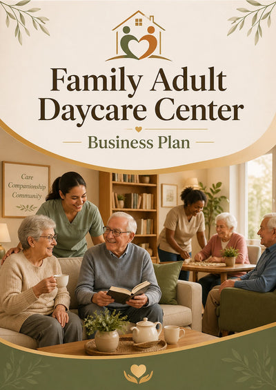 Family Adult Day Care Business Plan - Case Study