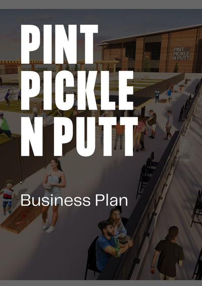 Pint N Pickle Business Plan - Case Study