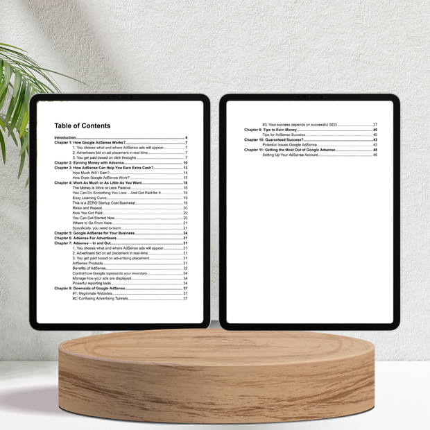 AdSense Mastery for Startups and Small Businesses - E-book