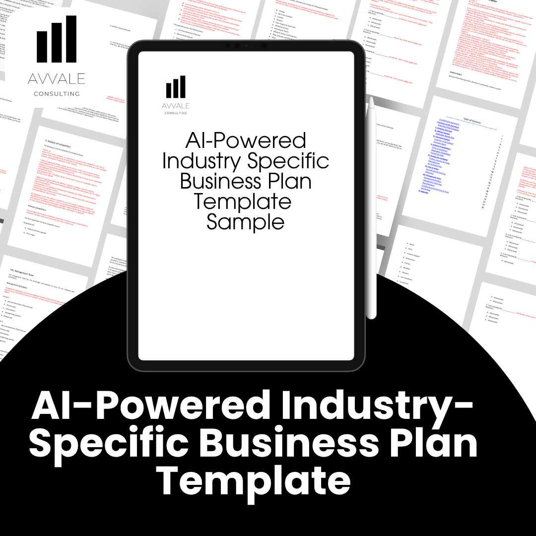Industry-specific business plan template
