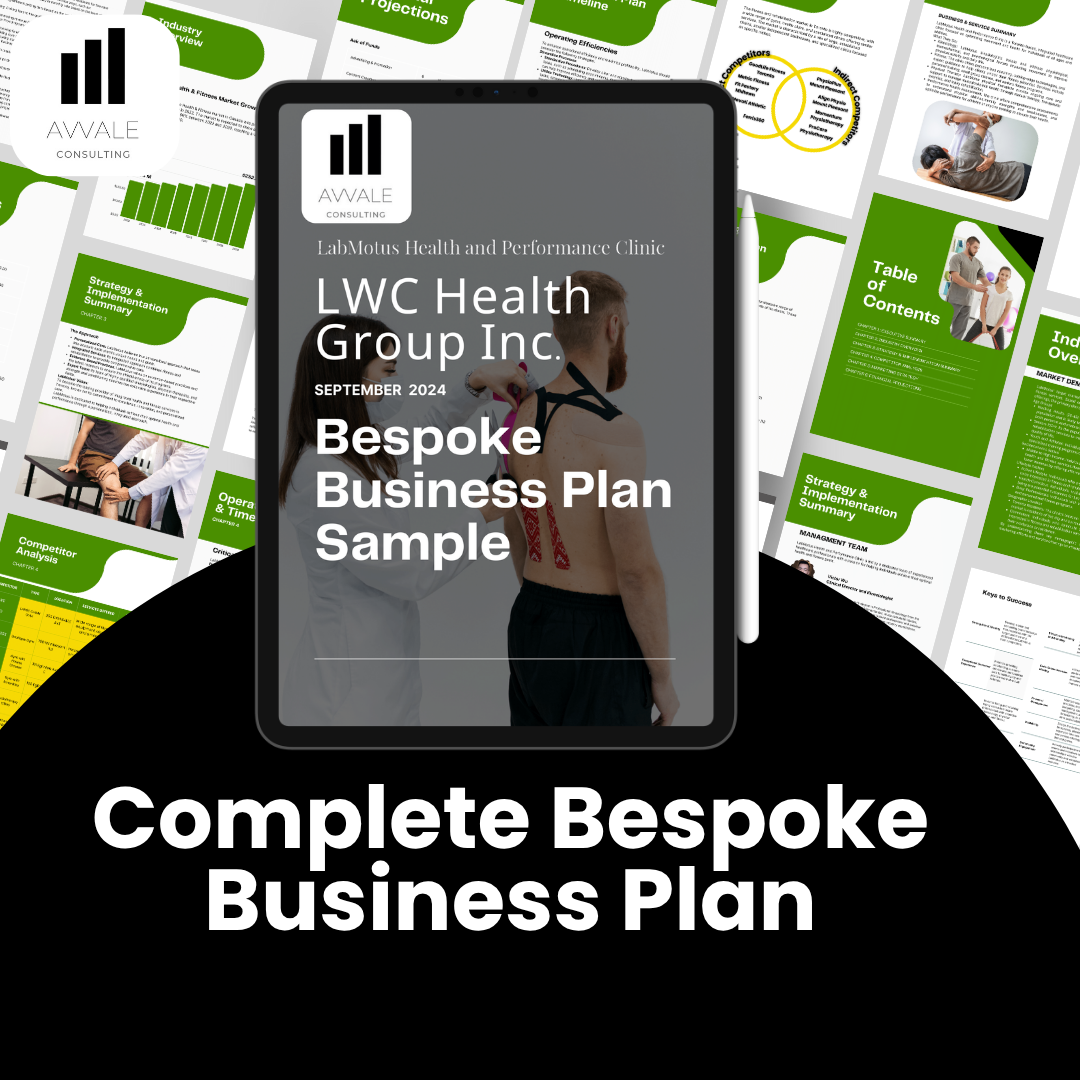 Bespoke business plan service